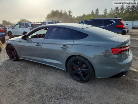WAUB4CF59LA002603 — 2020 Audi S5, фото 2 с аукциона Copart 27.10.2026, Град