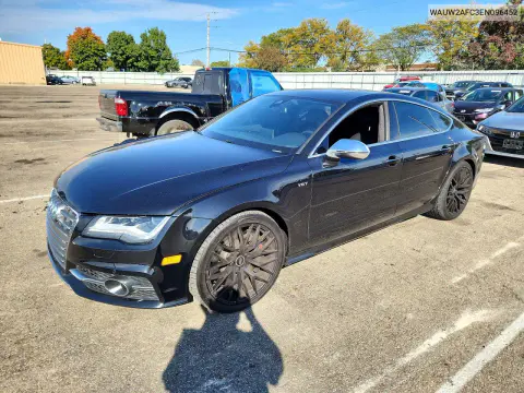 WAUW2AFC3EN096452 — 2014 Audi S7, Передняя часть, фото до ремонта