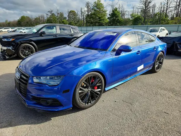 WAU2FAFCXJN053790 — 2018 Audi S7, Подтопление (Water/Flood), фото до ремонта