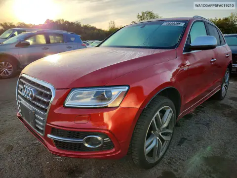 WA1CGAFP5FA019210 — 2015 Audi SQ5, Задняя часть, фото до ремонта