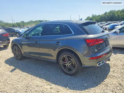 2018 Audi Sq5 Premium Plus VIN WA1A4AFY1J2202437 фото 2