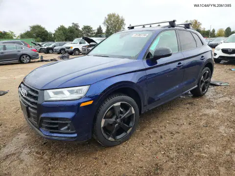 WA1C4AFY9L2061385 — 2020 Audi SQ5, Side, before-repair photos
