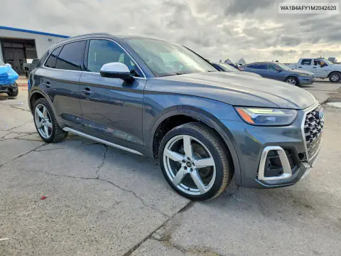 2021 Audi Sq5 Premium Plus VIN WA1B4AFY1M2042620 фото 4