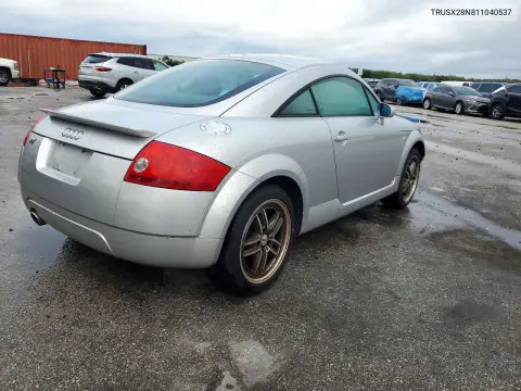 2001 Audi Tt VIN TRUSX28N811040537 фото 3