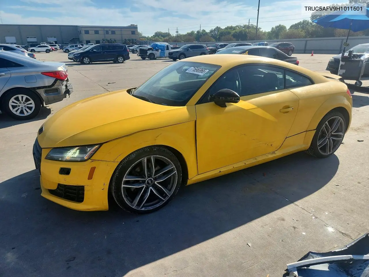 2017 Audi Tt VIN TRUC5AFV9H1011601 фото 1