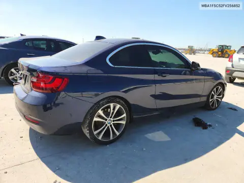 2015 BMW 228 I VIN WBA1F5C52FV256852 фото 3