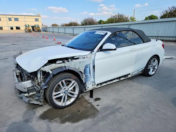 WBA1K9C55GV710970 BMW 2ER 2016 — повреждение Передняя часть, фото до ремонта