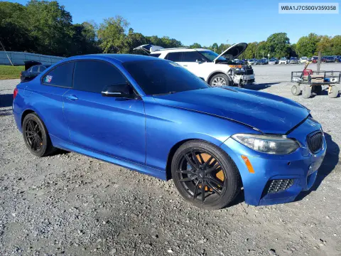 2016 BMW M235I VIN WBA1J7C50GV359358 фото 4