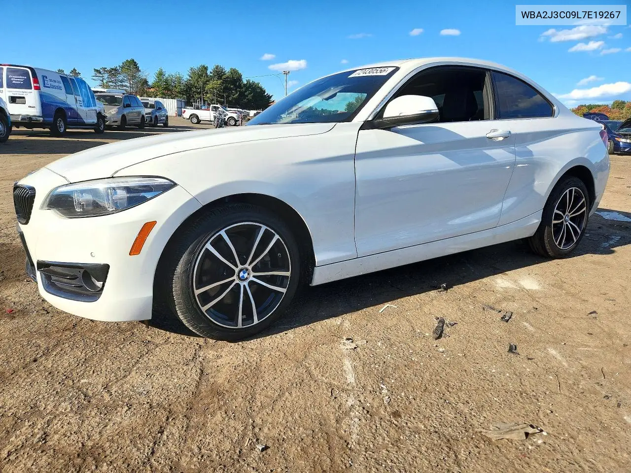 2020 BMW 230Xi VIN WBA2J3C09L7E19267 фото 1