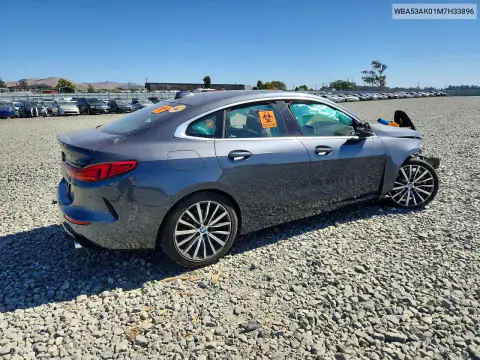 WBA53AK01M7H33896 — 2021 BMW 2ER, foto 3 de Copart 27.10.2026, Parte delantera