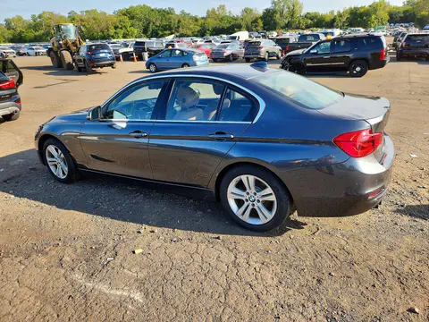 2017 BMW 330 VIN WBA8B9C35HK676593 фото 2