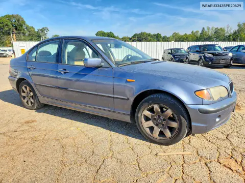 2005 BMW 325 Xi VIN WBAEU33435PR20629 фото 4