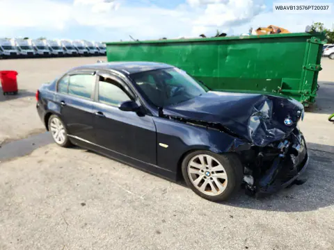 2006 BMW 325 I VIN WBAVB13576PT20037 фото 4