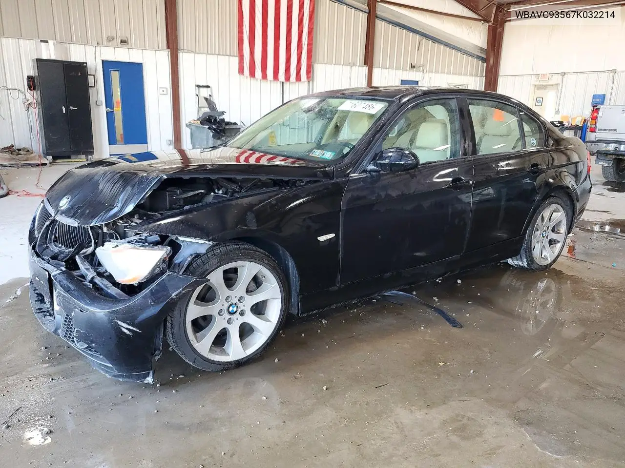 2007 BMW 328 Xi VIN WBAVC93567K032214 фото 1