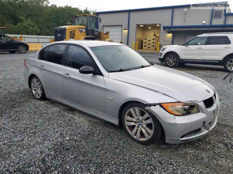 2007 BMW 328 I VIN WBAVA37577NL10808 фото 4