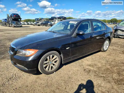 WBAVC73517KP32503 — 2007 BMW 3ER, Мелкие вмятины и царапины, фото до ремонта