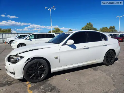 WBAPL33569A404147 — 2009 BMW 3ER, Передняя часть, фото до ремонта