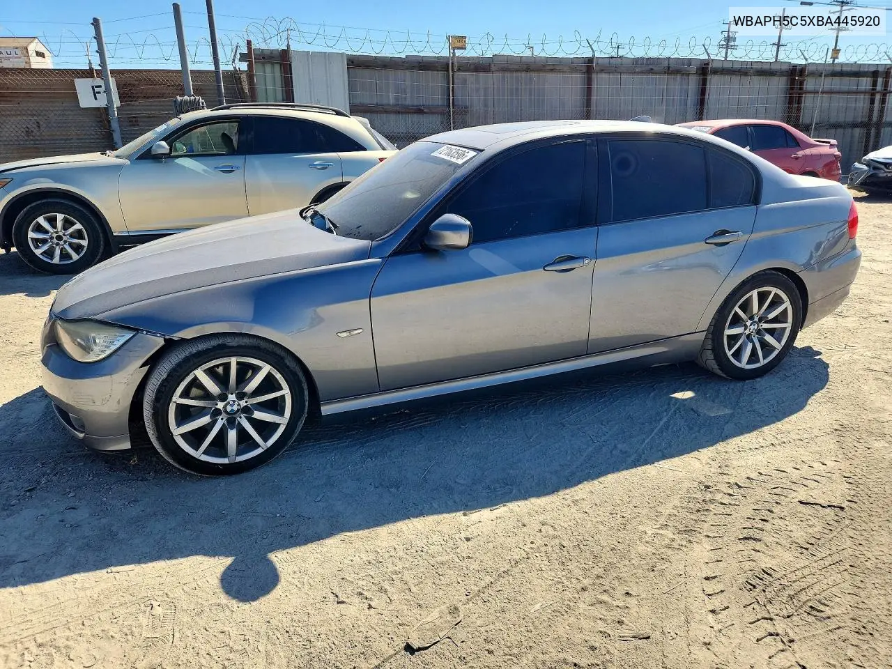 2011 BMW 328 I Sulev VIN WBAPH5C5XBA445920 фото 1