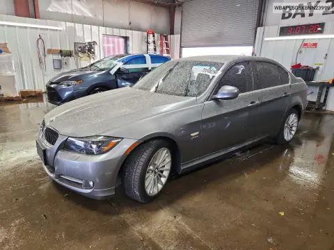 WBAPL5G5XBNN23999 — 2011 BMW 3ER, Боковая часть, фото до ремонта