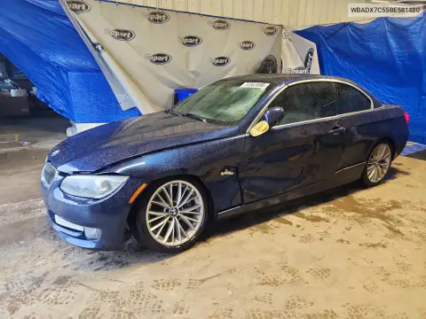 WBADX7C55BE581480 — 2011 BMW 3ER, Боковая часть, фото до ремонта