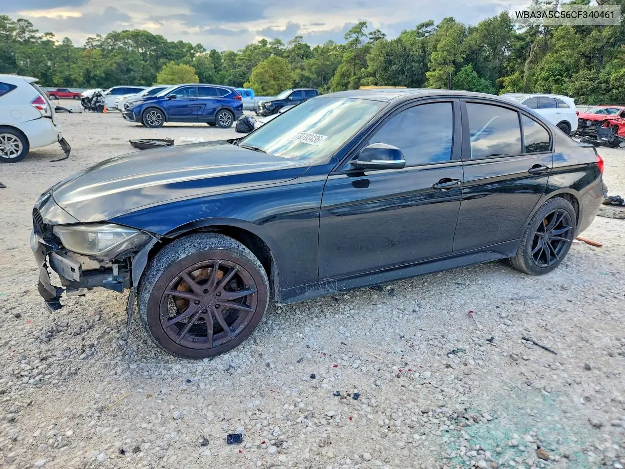 2012 BMW 328 I VIN WBA3A5C56CF340461 фото 1