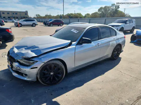 WBA3A5C52CF256492 — 2012 BMW 3ER, Передняя часть, фото до ремонта