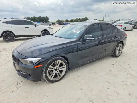 WBA3A5C5XDF356888 — 2013 BMW 3ER, Мелкие вмятины и царапины, фото до ремонта