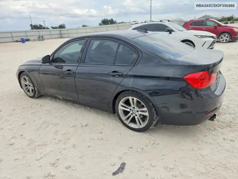 2013 BMW 328 I VIN WBA3A5C5XDF356888 фото 2