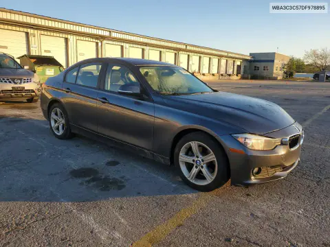 2013 BMW 320 I xDrive VIN WBA3C3C57DF978895 фото 4