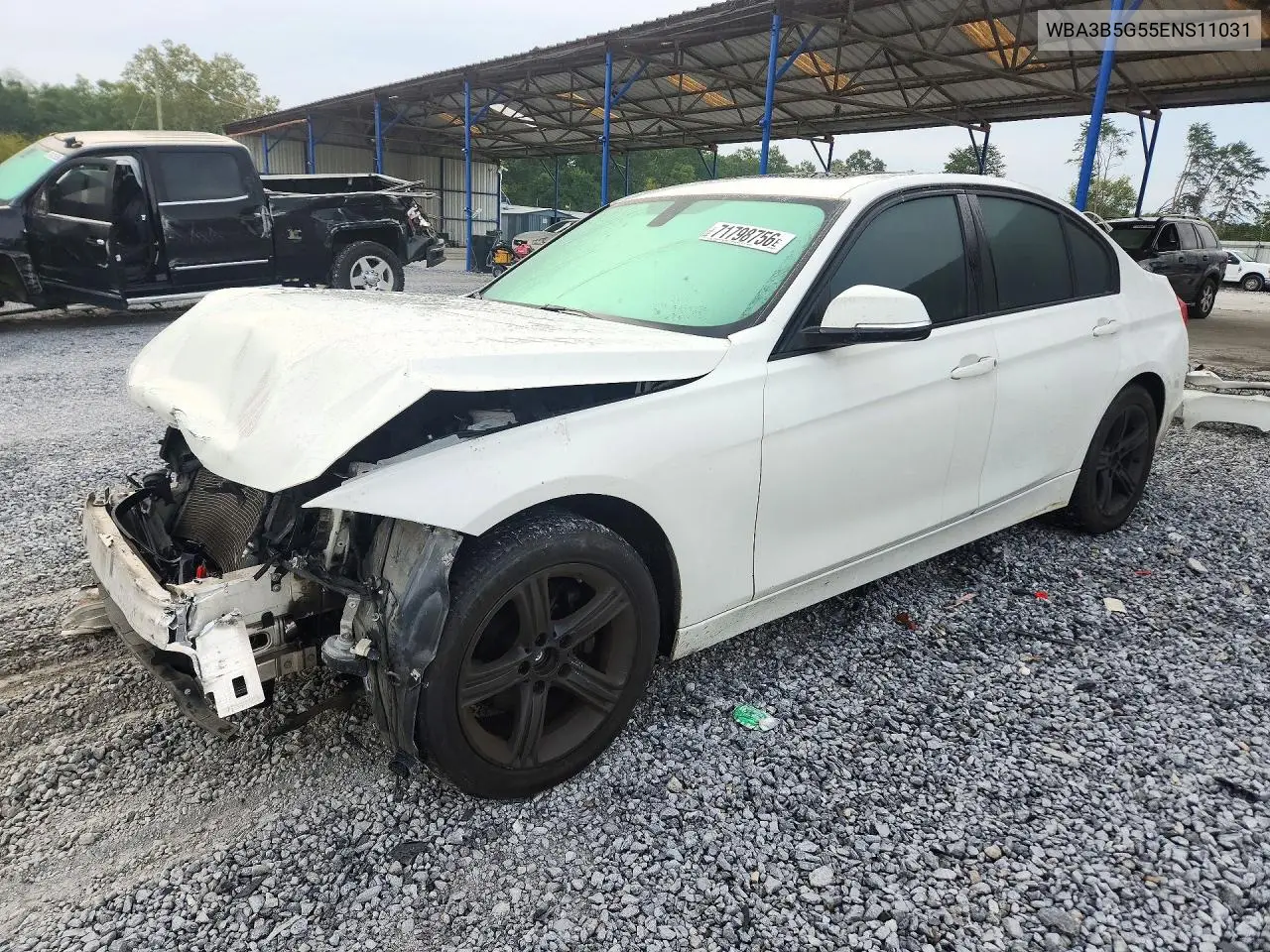 2014 BMW 328 Xi Sulev VIN WBA3B5G55ENS11031 фото 1