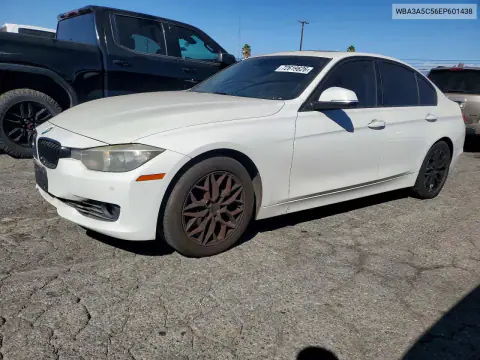 WBA3A5C56EP601438 — 2014 BMW 3ER, Мелкие вмятины и царапины, фото до ремонта