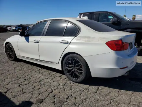 2014 BMW 328 I VIN WBA3A5C56EP601438 фото 2