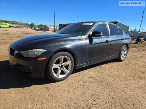 WBA3B1C52EP679737 — 2014 BMW 3ER, Мелкие вмятины и царапины, фото до ремонта