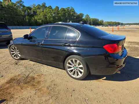2015 BMW 320 I VIN WBA3B1G57FNT63760 фото 2