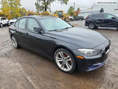 WBA3C3C51FK201980 — 2015 BMW 3ER, photo 4 from Copart 27.10.2026, Mechanical damage