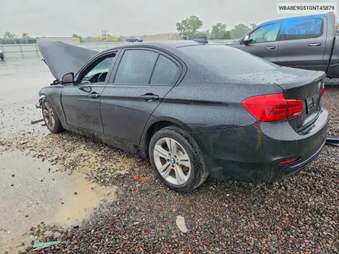 2016 BMW 328 I Sulev VIN WBA8E9G51GNT45879 фото 2