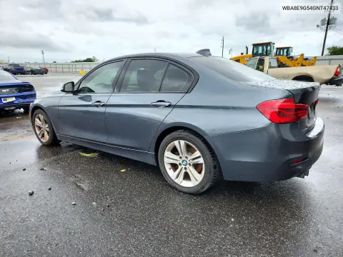 2016 BMW 328 I Sulev VIN WBA8E9G54GNT47433 фото 2