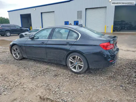 2017 BMW 330 Xi VIN WBA8D9C36HA005921 фото 2