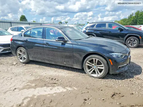 2017 BMW 330 Xi VIN WBA8D9C36HA005921 фото 4