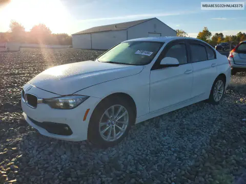 2017 BMW 320 Xi VIN WBA8E5G32HNU43375 фото 1