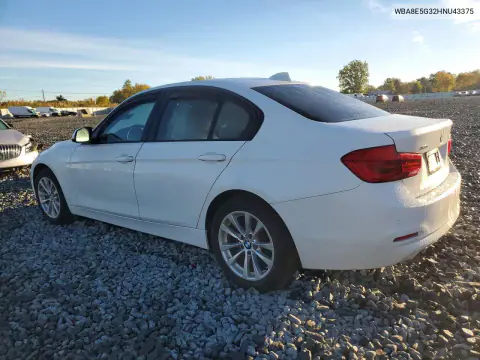 2017 BMW 320 Xi VIN WBA8E5G32HNU43375 фото 2