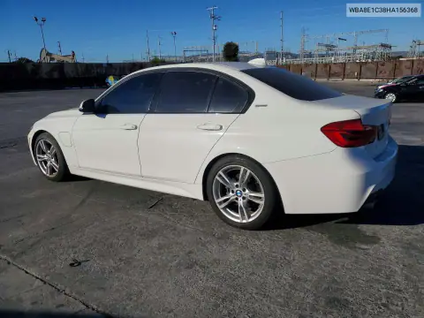 WBA8E1C38HA156368 — 2017 BMW 3ER, ფოტო 2, Copart, წინა ნაწილი