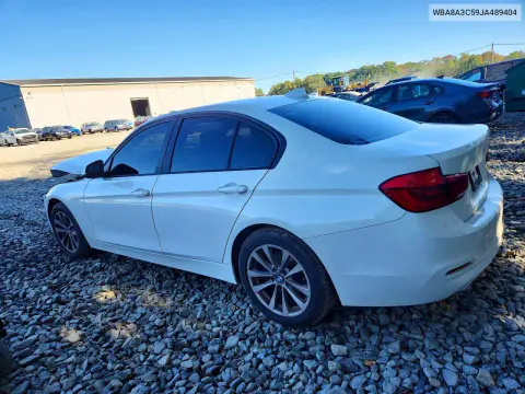 2018 BMW 320 Xi VIN WBA8A3C59JA489404 фото 2