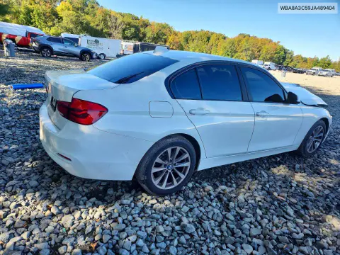2018 BMW 320 Xi VIN WBA8A3C59JA489404 фото 3