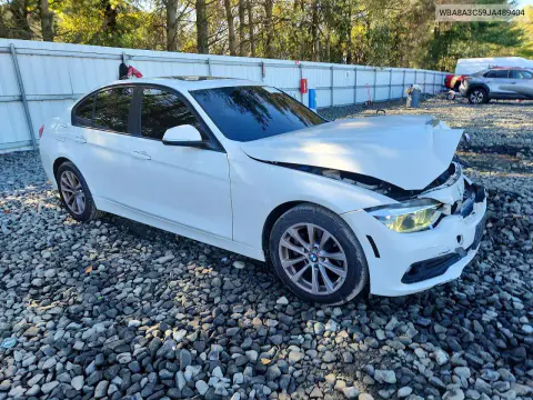 2018 BMW 320 Xi VIN WBA8A3C59JA489404 фото 4
