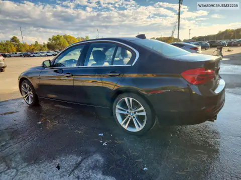 WBA8D9C59JEM32235 — 2018 BMW 3ER, foto 2 de Copart 30.10.2026, Lateral