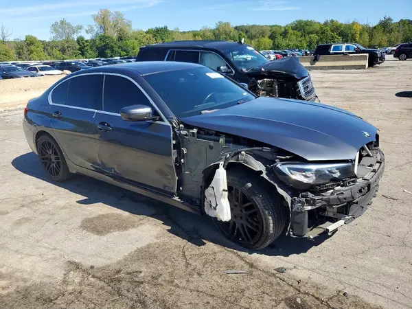WBA5R7C03LFH46251 — 2020 BMW 3ER, photo 4 from Copart, Front end
