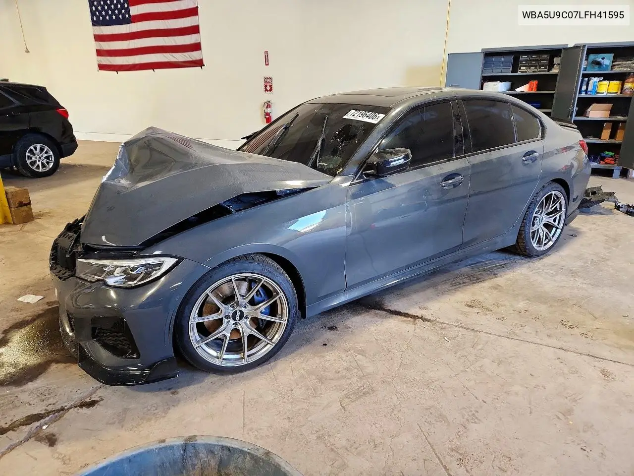 2020 BMW M340Xi VIN WBA5U9C07LFH41595 фото 1