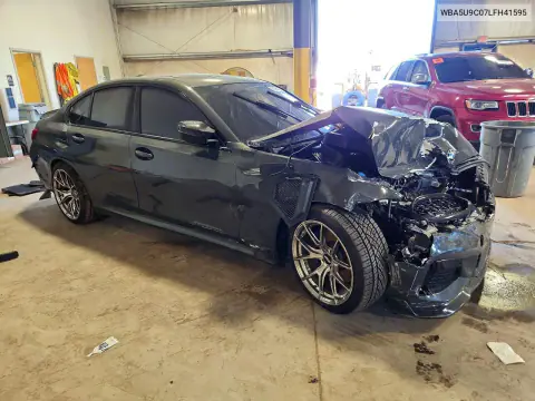 2020 BMW M340Xi VIN WBA5U9C07LFH41595 фото 4