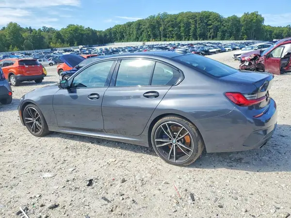 3MW5U9J04M8B66348 — 2021 BMW 3ER, photo 2 from Copart, Side